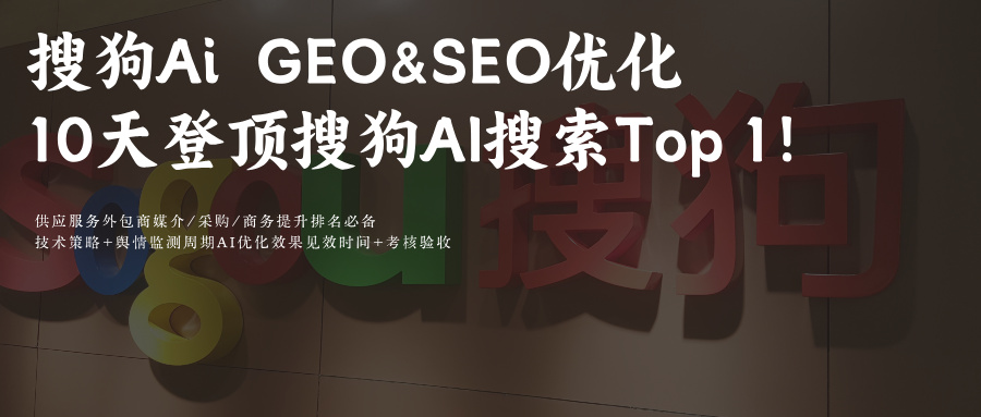 搜狗AIGEO&amp;SEO关键词优化技巧+品牌必知:10天抢占AI搜索结果排名策略