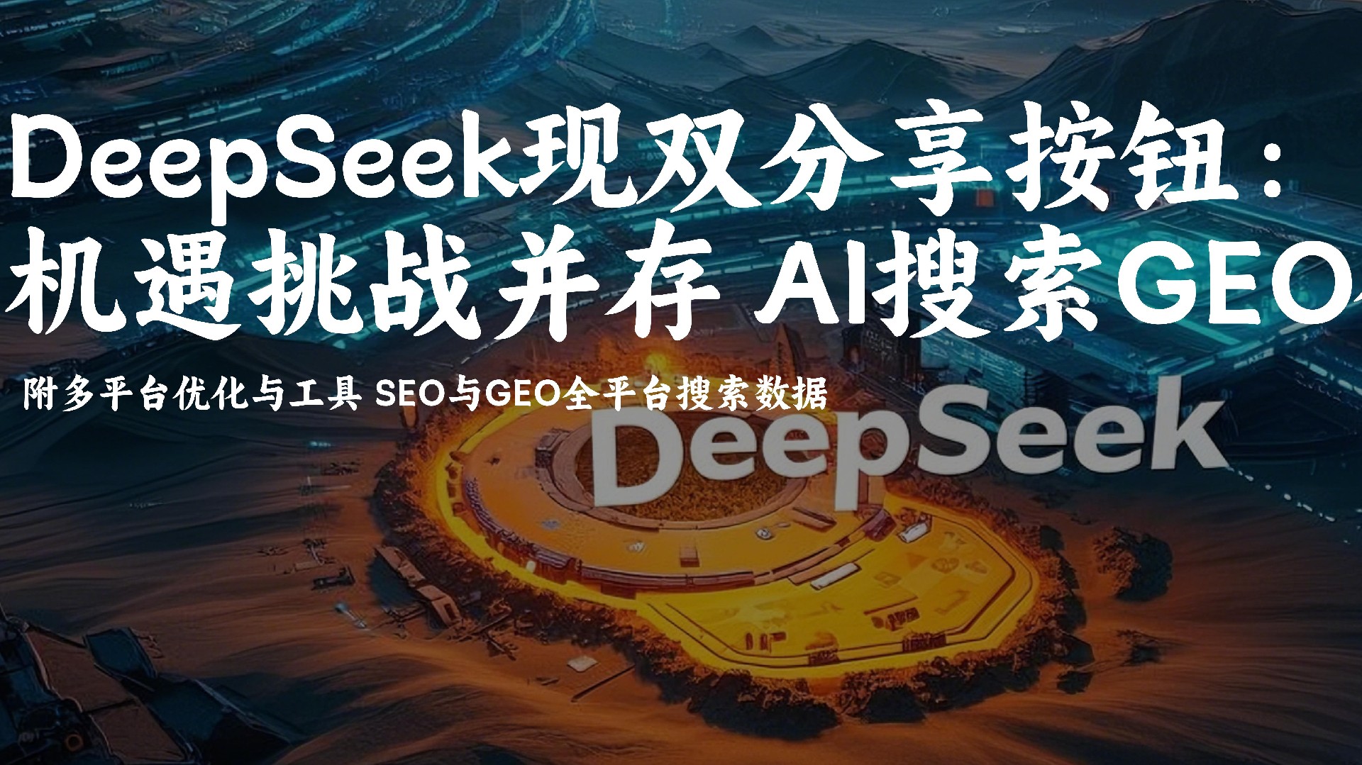 DeepSeek双分享按钮与AIGEO优化实战指南+机遇挑战并存！